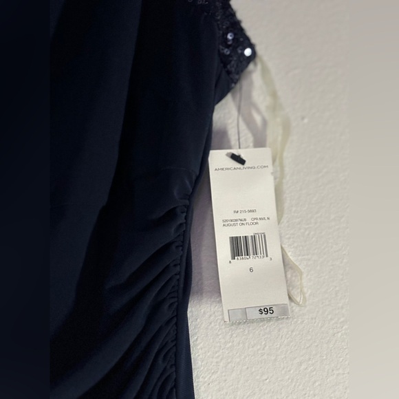 American Living Navy Blue Evening Dress - Picture 5 of 7
